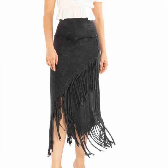 Paloma Fringe Skirt - Picture 2 of 8